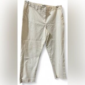 Worthington Modern Fit Cream Women’s Dress Pants Size 14